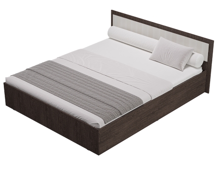 Кровать 1,6м Фиеста, венге, лоредо