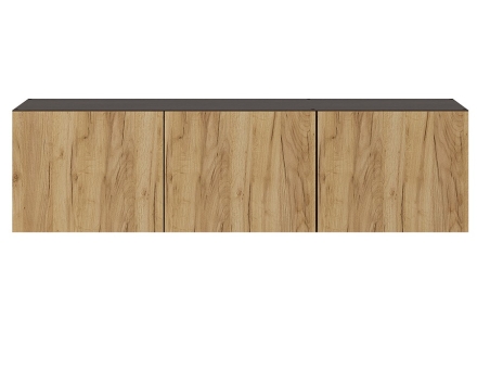 Тумба-антресоль Тайм ТБ-18, венге, дуб крафт