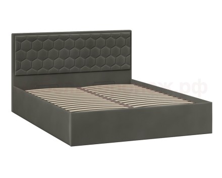 Кровать мягкая 1,6м Порто, Confetti Stone