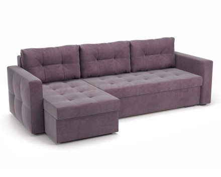 Диван угловой Грейс, ULTRA PLUM